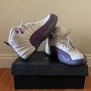 Women's Purple and Cream Sneakers